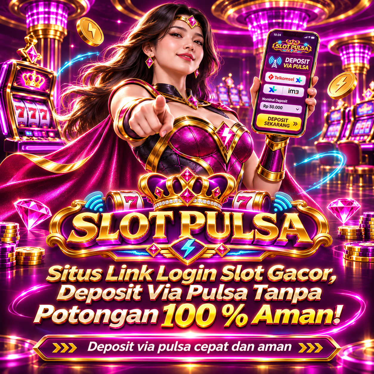 SLOT PULSA — informasi deposit via pulsa